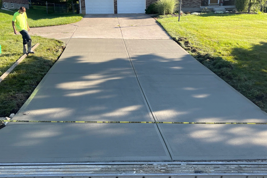 concrete driveways cincinnati oh