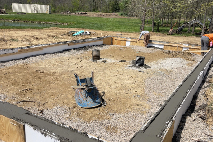 concrete footings cincinnati oh