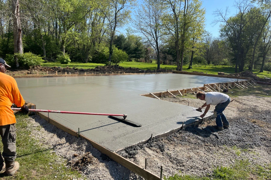concrete pad installation cincinnati oh